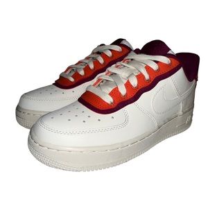 Nike Air Force 1 ‘07 SE Sail Team Orange AA0287 104 BGRADE Women’s Size 5